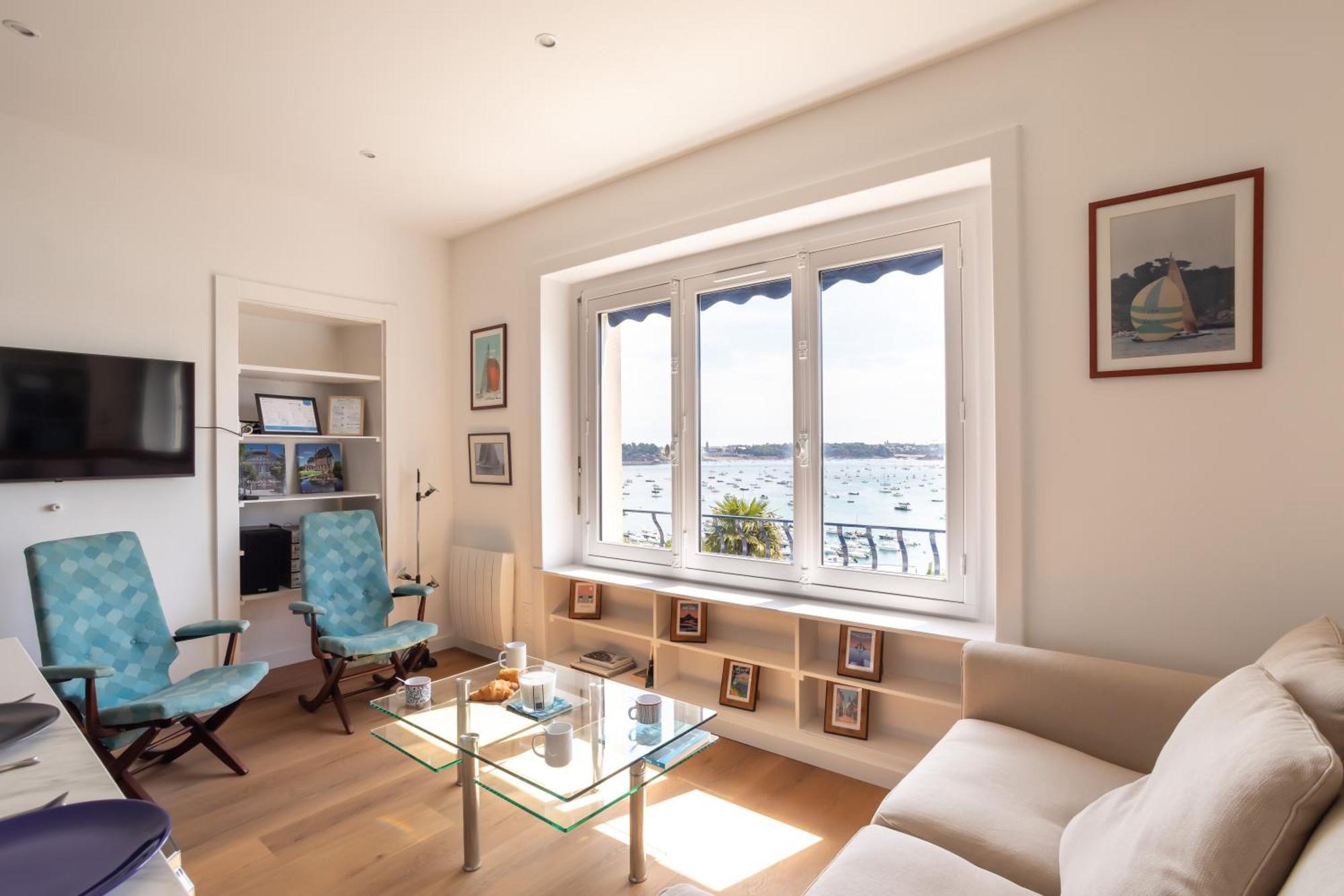 Le Beauvoir 1 - Appt Vue Mer Динард Екстериор снимка